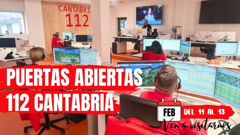 El 112 abre sus puertas para conmemorar el Día Europeo del Teléfono Único de Emergencias