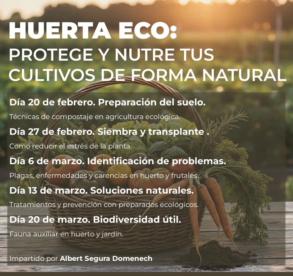 El Ayuntamiento de Reinosa organiza un curso de horticultura ecológica