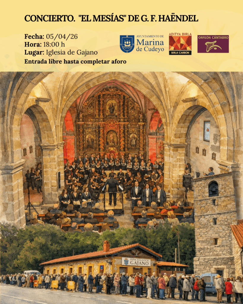 Clausura de la Semana Santa con la quinta edición del concierto oratorio “El Mesías” de G. F. Händel
