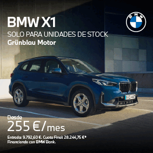 Banner BMW Grünblau Motor