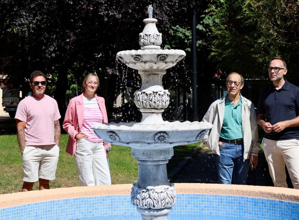 El Ayuntamiento de Reinosa recupera las fuentes de Cupido