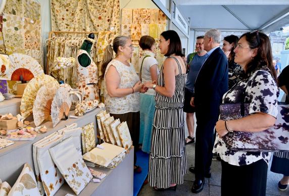 Inaugurada la XVI Feria de Artesanía, que reúne en la noticias/imagen-asociada/2026/08/inauguracion_feria_artesania_2026.jpg