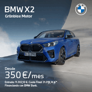 Banner BMW Grünblau Motor