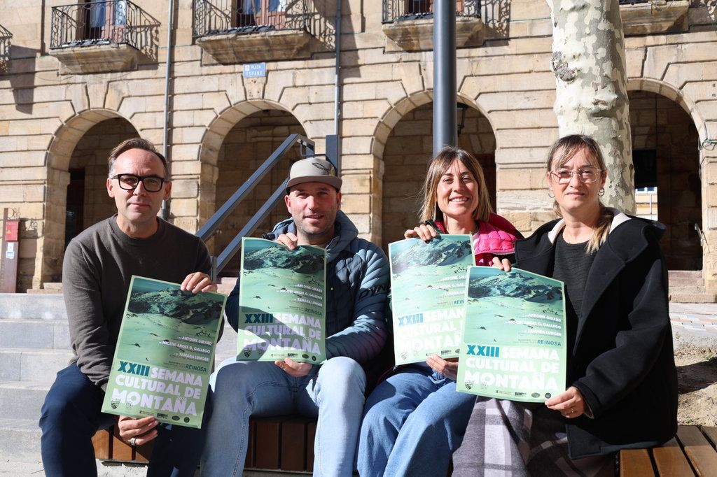 Antoine Girard, Miguel Ángel Gallego y Tamara Lunger protagonizan la Semana Cultural de Montaña de Reinosa