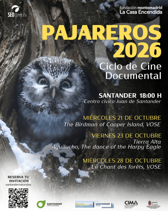 Santander Capital Natural organiza una nueva edición de ‘Pajareros’ sobre noticias/imagen-asociada/2026/10/cartel_pajareros_2026.png
